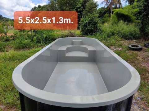 สระสำเร็จรูปไฟเบอร์กลาสราคาถูก