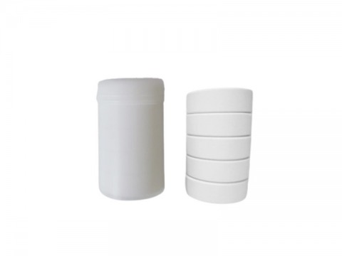 ร้านขายคลอรีนก้อนสำหรับสระว่ายน้ำ